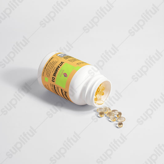 Vitamin D3 2,000 IU pour le développement de vos os, dents et renforcement musculaire