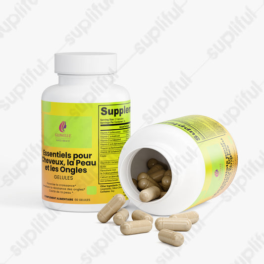 Essentiels pour Cheveux, peau et ongles