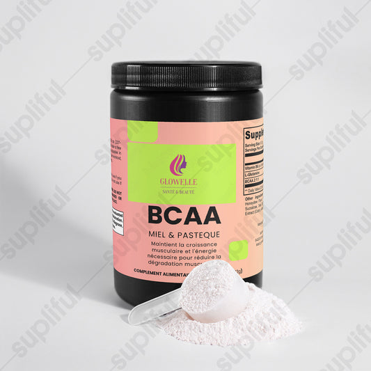 Poudre de BCAA Post-Entraînement (Miel & Pastèque)