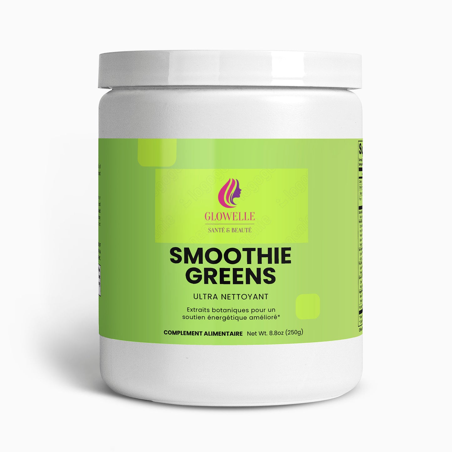 Smoothie Greens : un mélange puissant d'herbes biologiques, de super-aliments et d'extraits botaniques