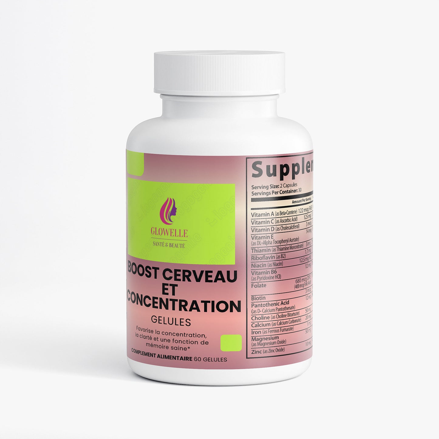 Boost Cerveau et Concentration