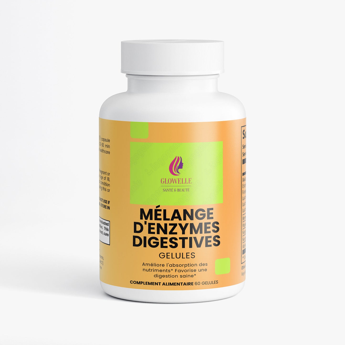 Mélange Pro d'Enzymes Digestives pour améliorer votre digestion