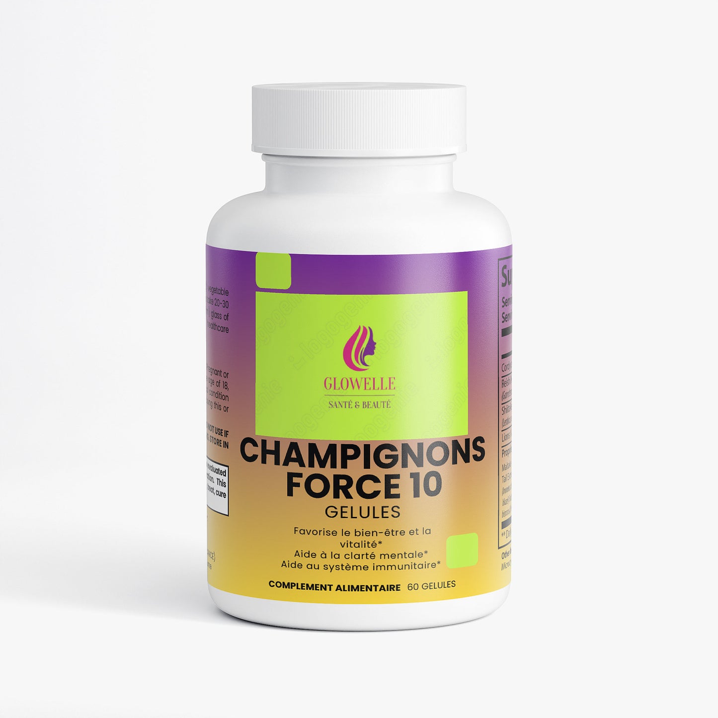 Champignons Force 10 : cerveau & système immunitaire renforcés