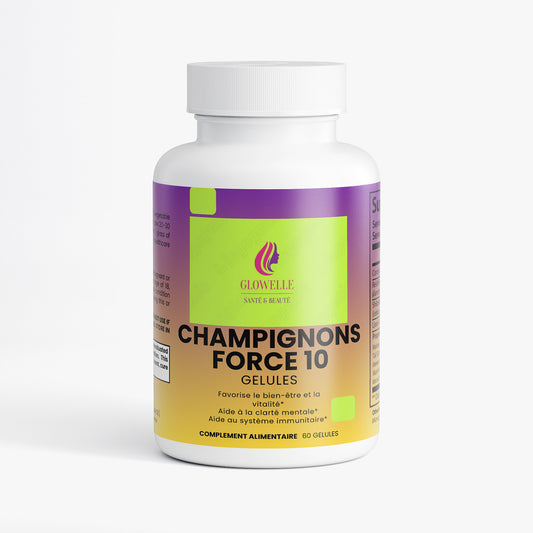 Champignons Force 10 : cerveau & système immunitaire renforcés