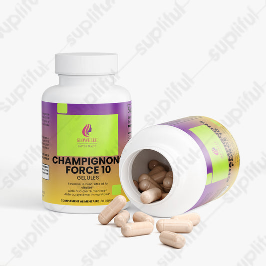 Champignons Force 10 : cerveau & système immunitaire renforcés