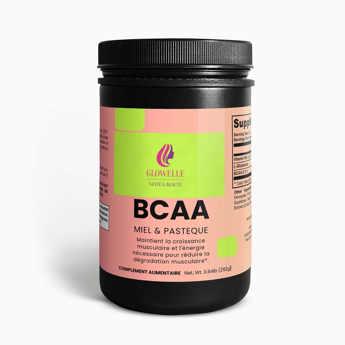 Poudre de BCAA Post-Entraînement (Miel & Pastèque)