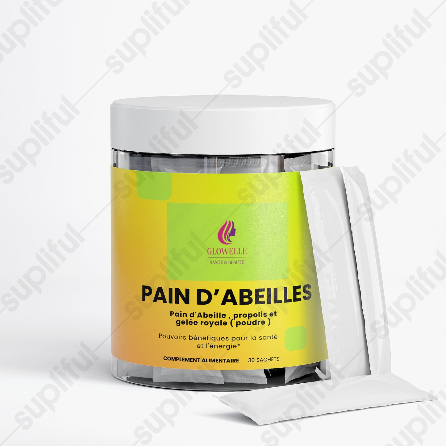 Mixture de Pain d'Abeille, de propolis et de gelée royale